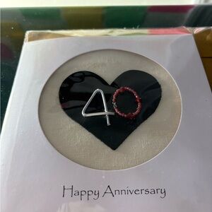40th (Ruby)Anniversary Card